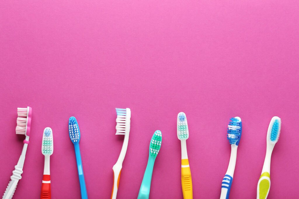 different types of toothbrushes